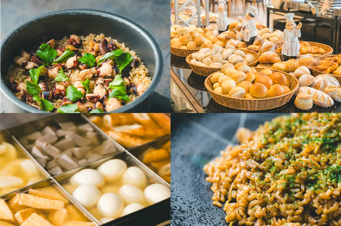 地元の味と出会う、朝のご馳走。
